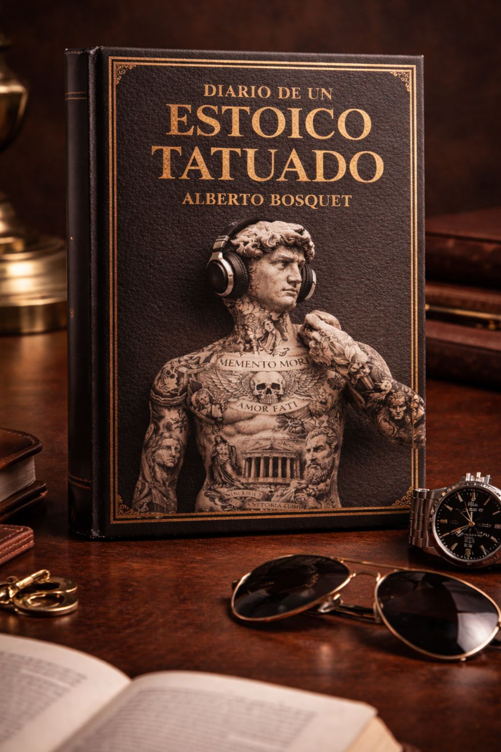Libro Diario de un estoico tatuado, de Alberto Bosquet